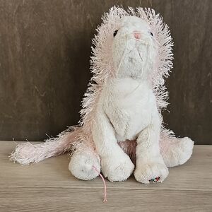 Webkinz HM189 Pink & White Cat Plush